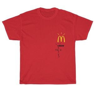 Travis Scott Mcdonalds Shirts
